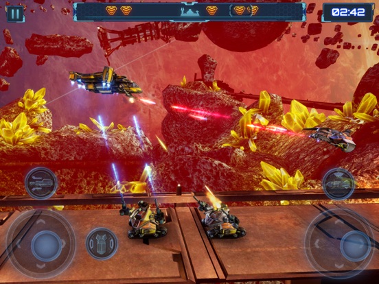 Red Siren: Space Defense iPad  স্ক্রিনশট