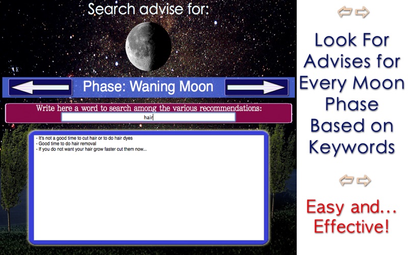 My Moon - tune in your life with moon cycles Screenshots