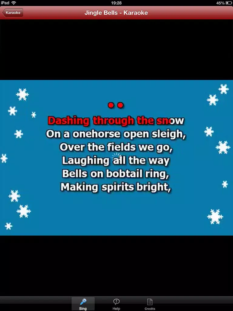 Christmas Karaoke: Christmas Carols and Christmas Songs iPad Screenshots