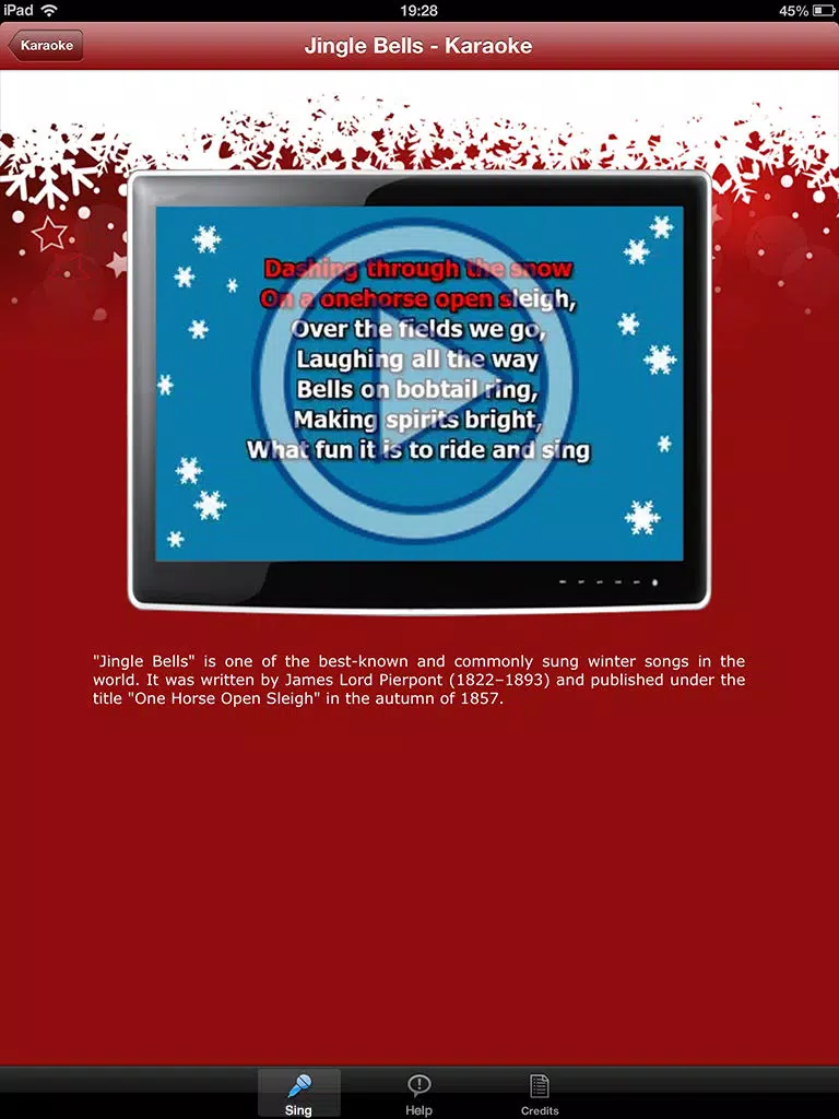 Christmas Karaoke: Christmas Carols and Christmas Songs iPad Screenshots