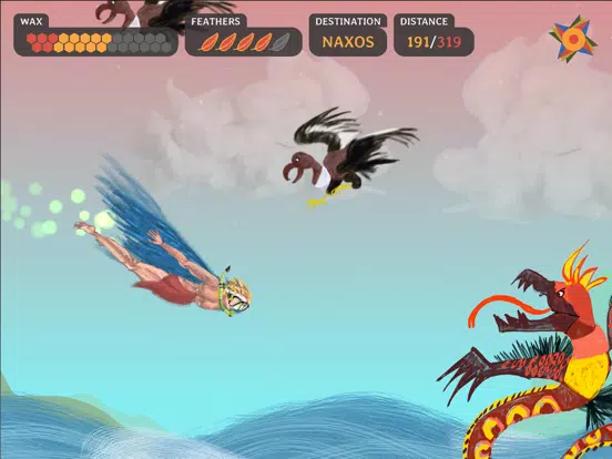 Flying with Icarus iPad  سکرین شاٹس
