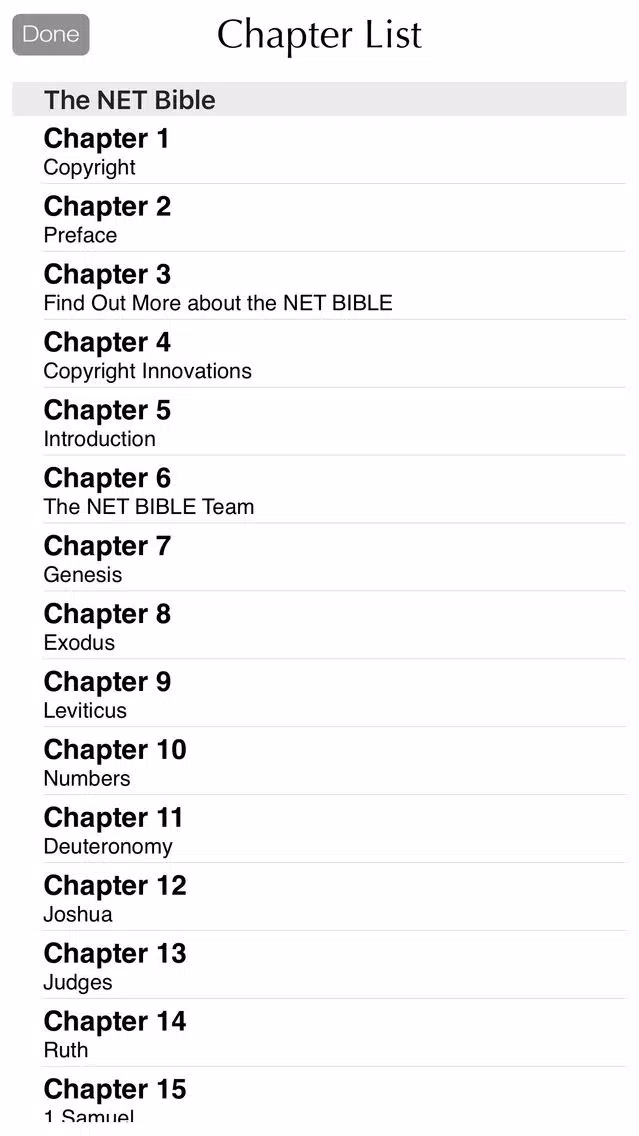 NET Bible - The New English Translation Screenshots