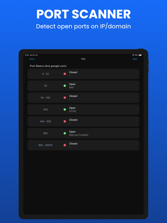 Wifi Analyzer - DNS Speed Test iPad Screenshots