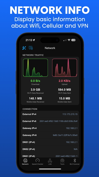 Wifi Analyzer - DNS Speed Test Screenshots