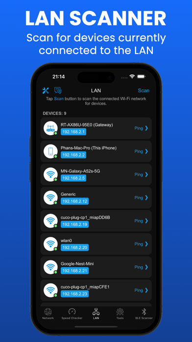 Wifi Analyzer - DNS Speed Test Screenshots