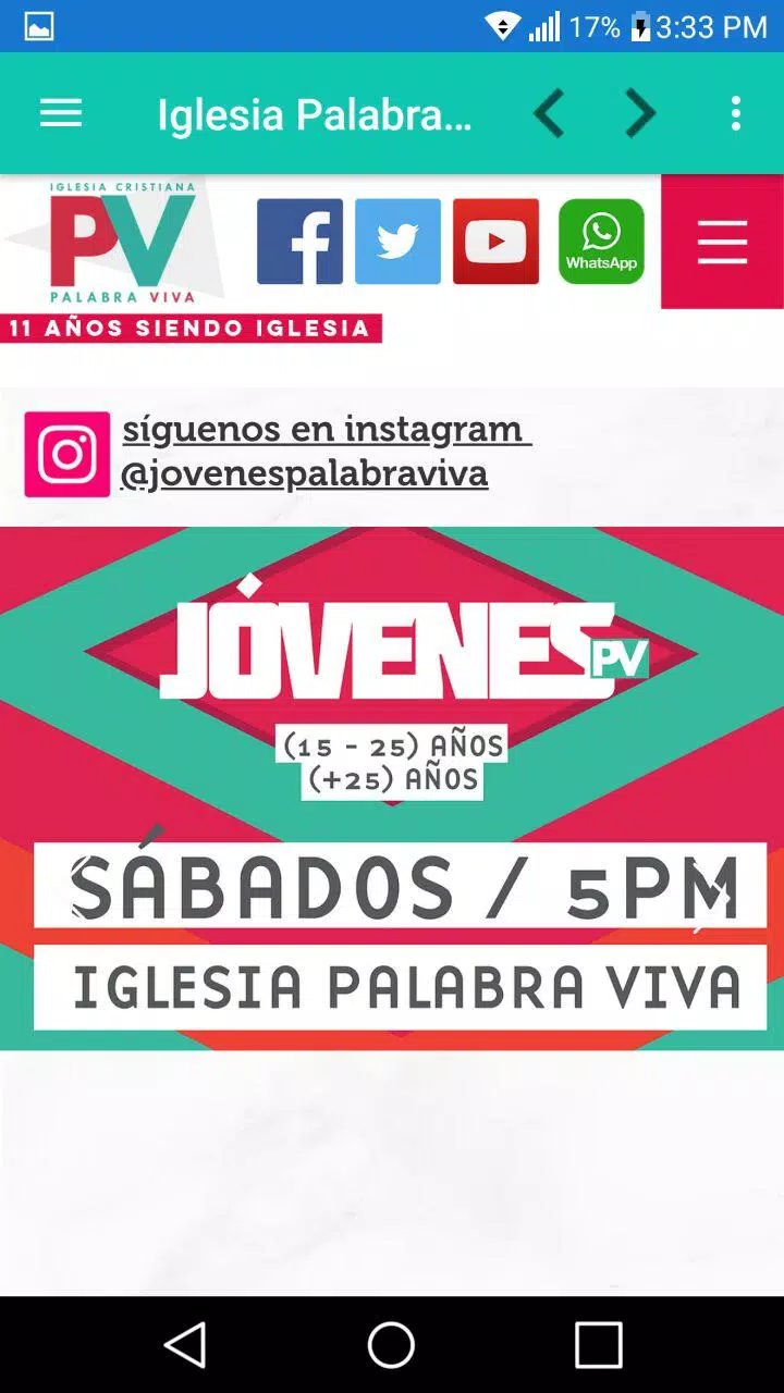 Iglesia Palabra Viva Screenshots