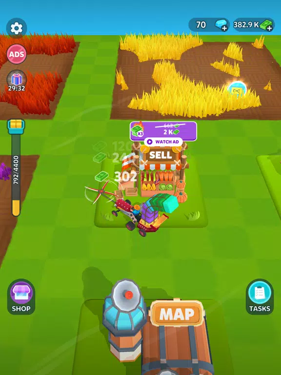 Capturas de pantalla de Lawn Mower 3D! iPad