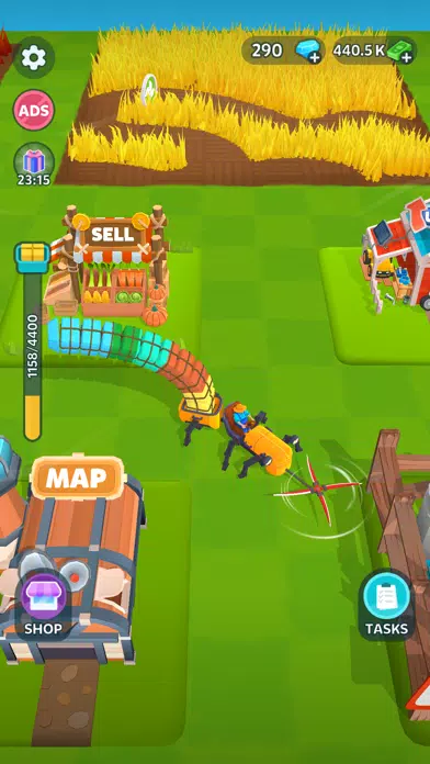 Capturas de pantalla de Lawn Mower 3D!