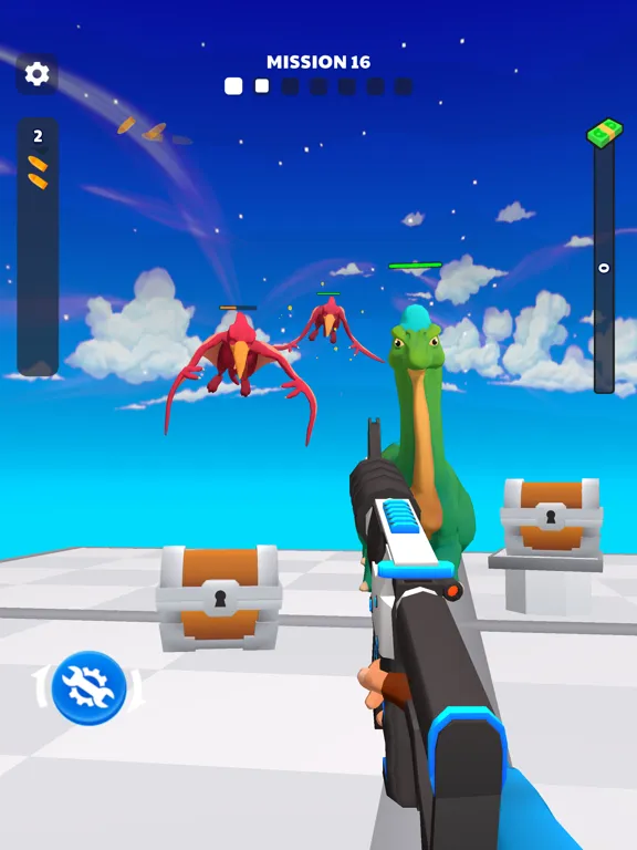 Upgrade Your Weapon: Dinosaurs iPad  スクリーンショット