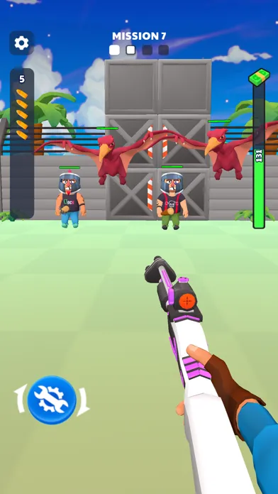 Upgrade Your Weapon: Dinosaurs スクリーンショット