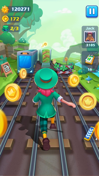 Tangkapan layar Subway Princess Runner