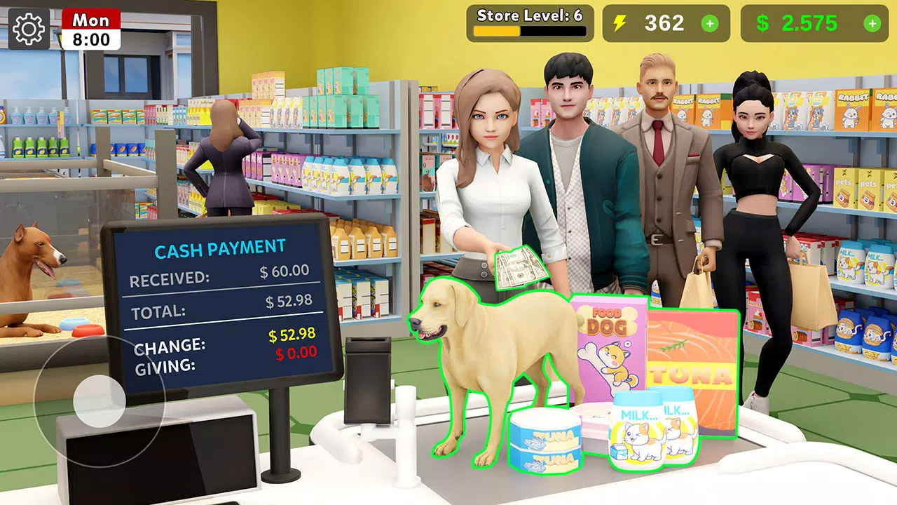 Pet Shop Manager Simulation Screenshots