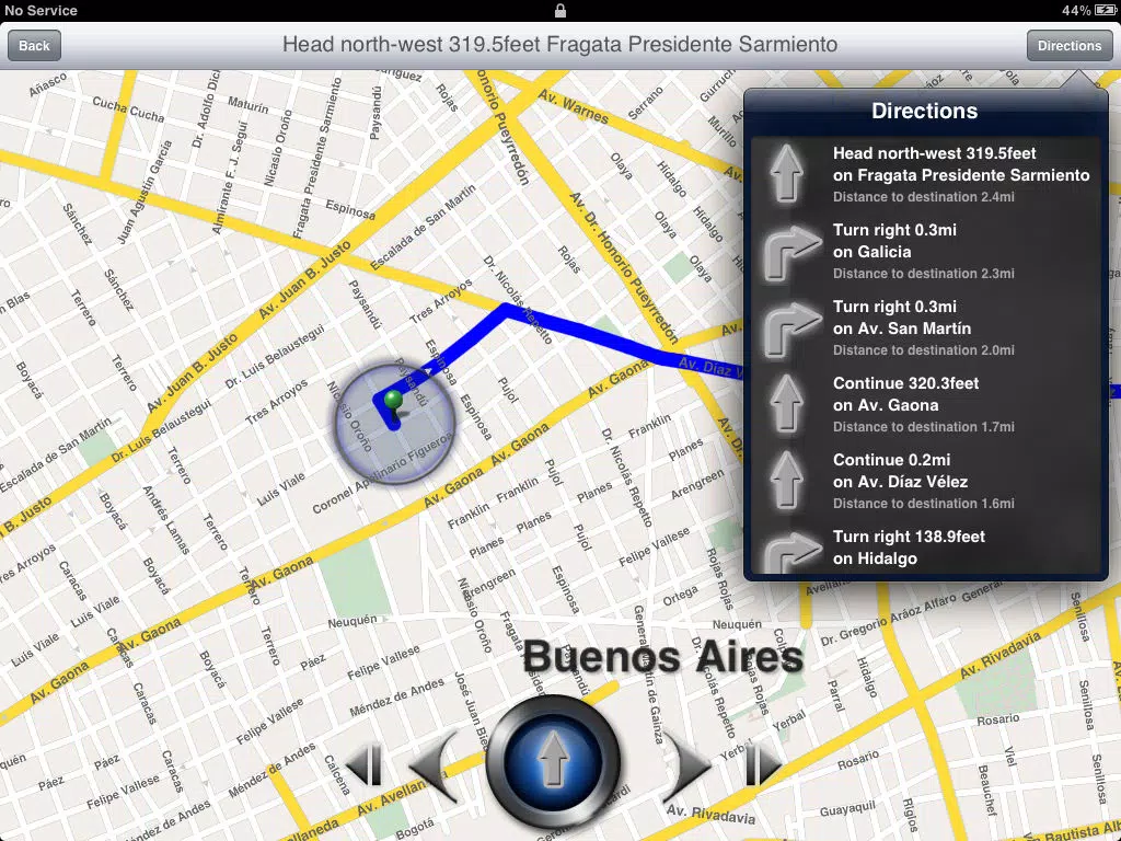 Santiago de Chile 2 - Mapas Offline iPad Screenshots