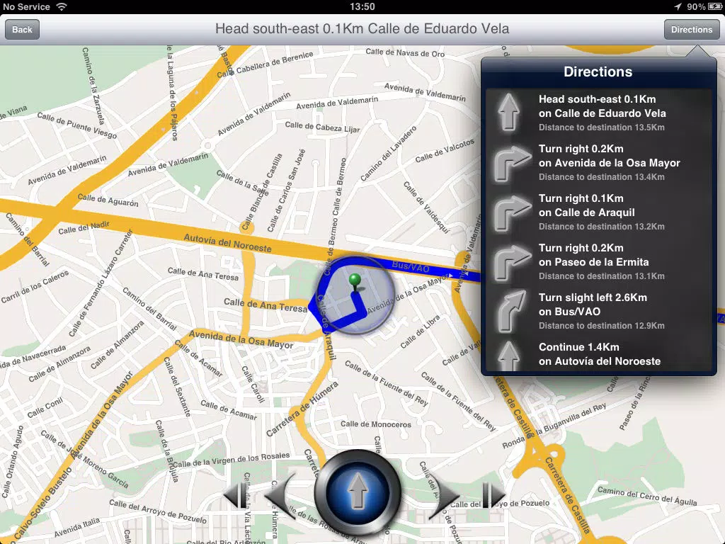 Madrid - Offline Map & City Guide (w/metro!) iPad Screenshots