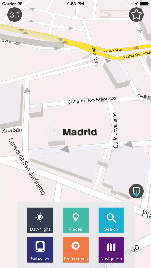 Madrid - Offline Map & City Guide (w/metro!) Screenshots