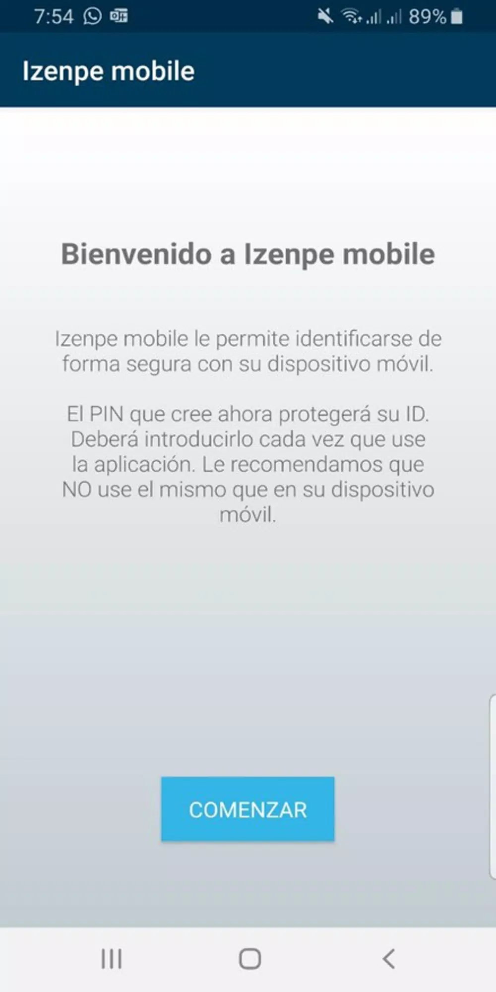 IZENPE MOBILE Screenshots