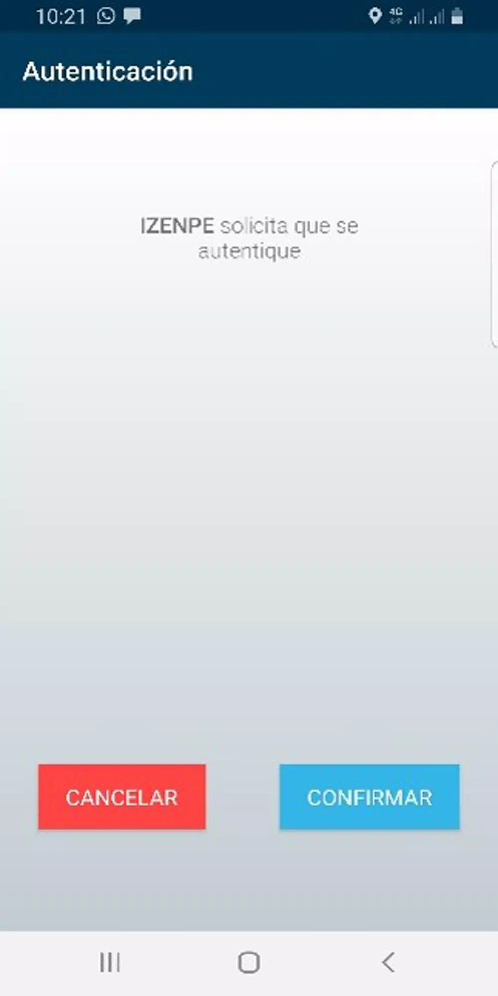 IZENPE MOBILE Screenshots