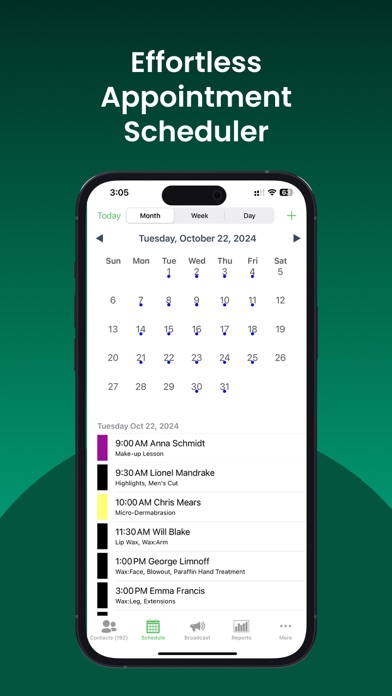 Salon Booking Appointments Screenshots