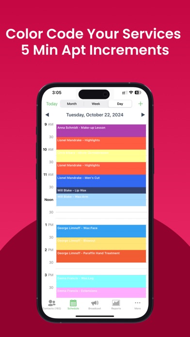 Salon Booking Appointments Screenshots