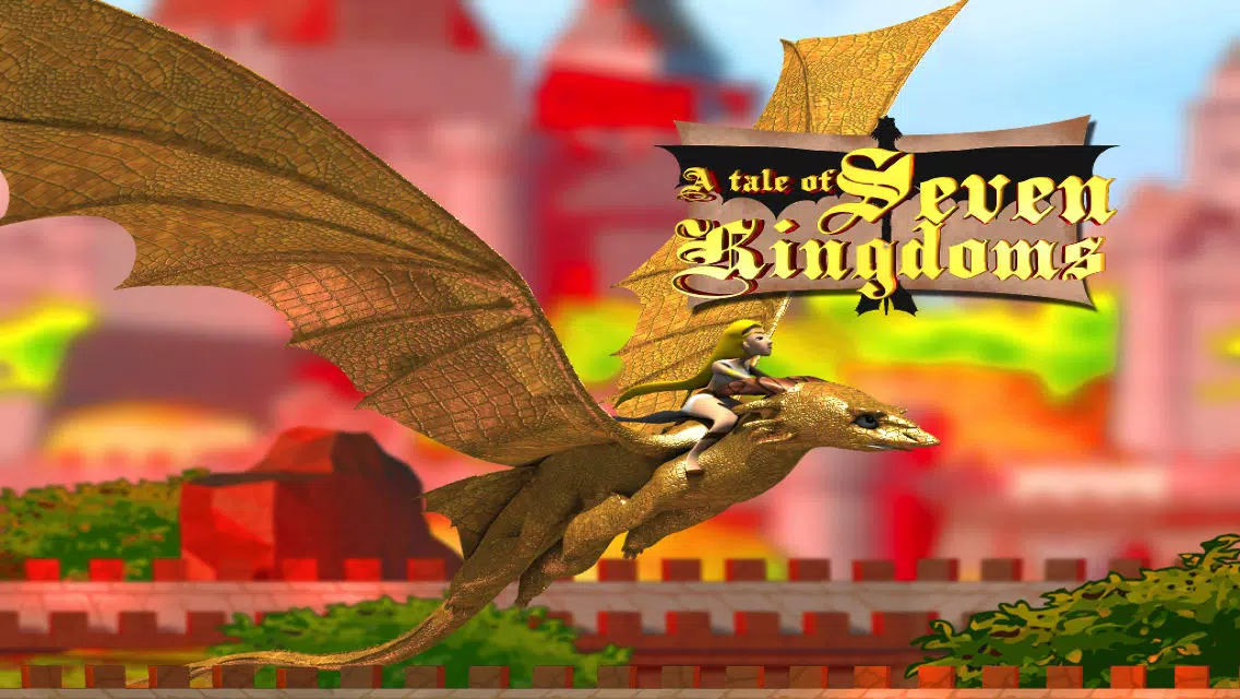 Zrzuty ekranu A Tale of Seven Kingdoms Game: Racing Dragons War to Save the Empire King and the City Throne