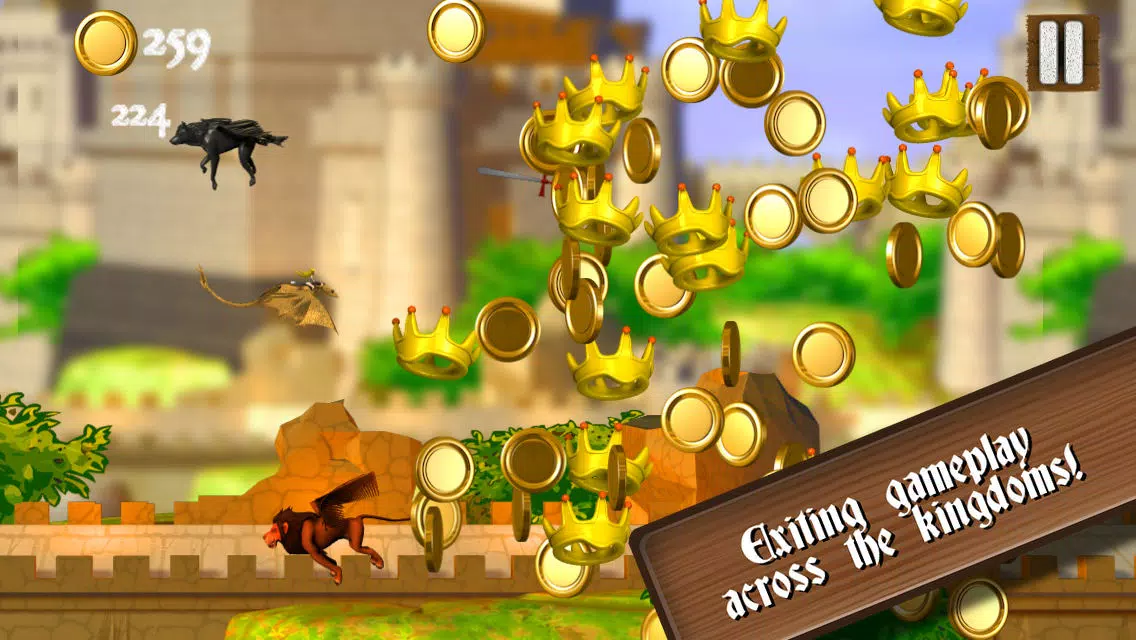 Zrzuty ekranu A Tale of Seven Kingdoms Game: Racing Dragons War to Save the Empire King and the City Throne
