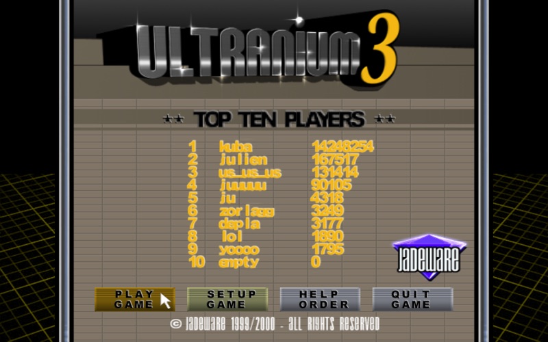 Zrzuty ekranu Ultranium3D