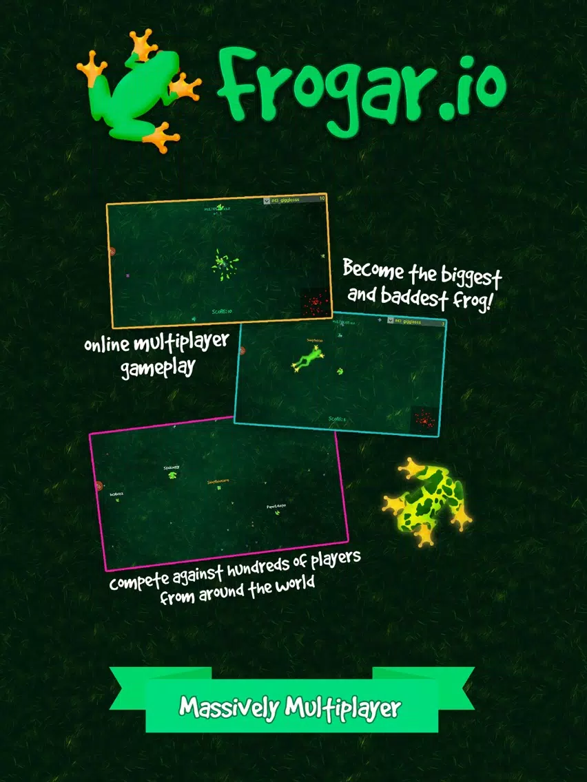 Frogar.io iPad  スクリーンショット