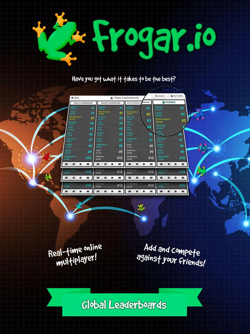 Frogar.io iPad  スクリーンショット