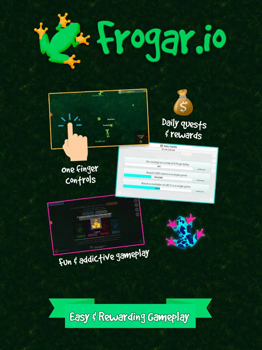Frogar.io iPad  スクリーンショット