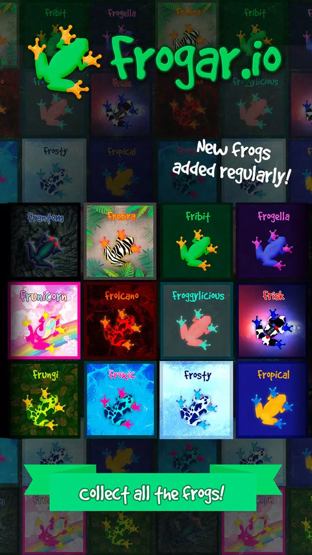 Frogar.io スクリーンショット