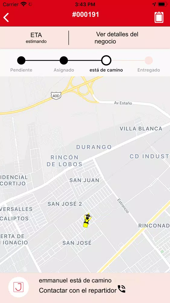 Jaime Delivery Screenshots