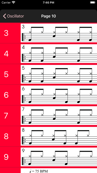 Oscillator Drum Jams Screenshots
