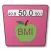 Body fat, BMI, weight tracker.