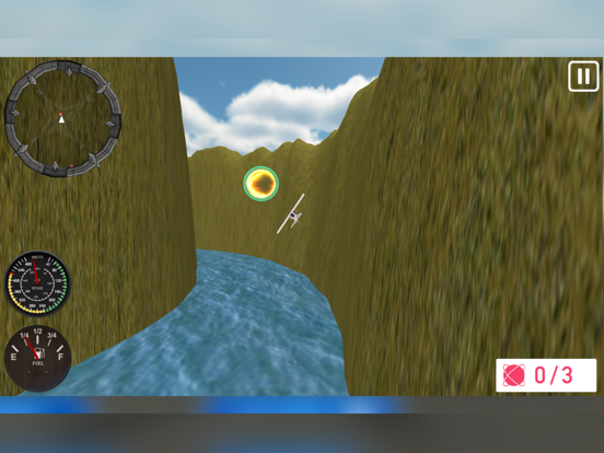 Airplane flight simulator 3 iPad  Screenshots