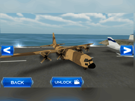 Airplane flight simulator 3 iPad  Screenshots