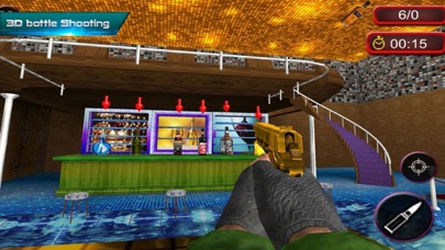 Capturas de tela do Bottle Shooting: Club Bar Gun