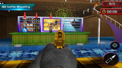 Capturas de tela do Bottle Shooting: Club Bar Gun