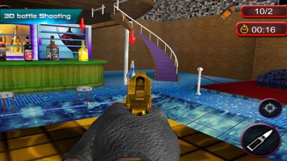 Capturas de tela do Bottle Shooting: Club Bar Gun