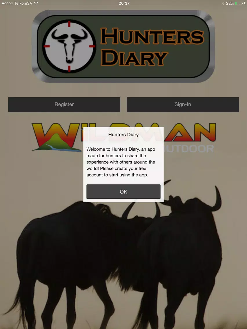 Hunters Diary iPad Screenshots