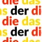Der Die Das + German Stickers