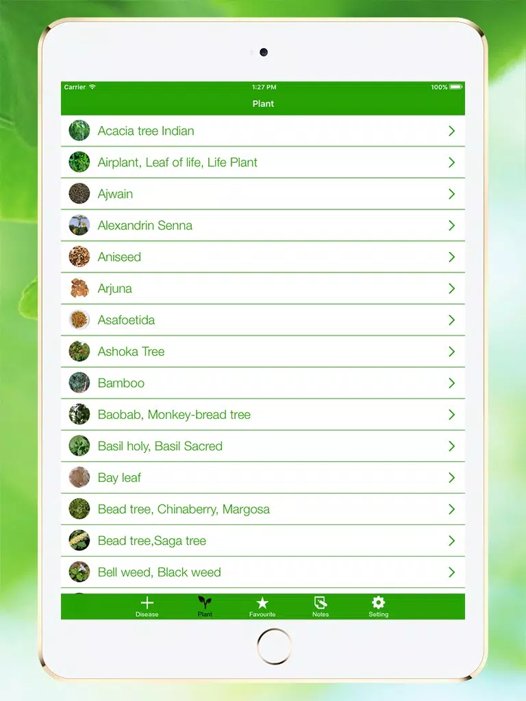 Ref Guide for Ayurvedic Herb Instant Home Remedies iPad Screenshots