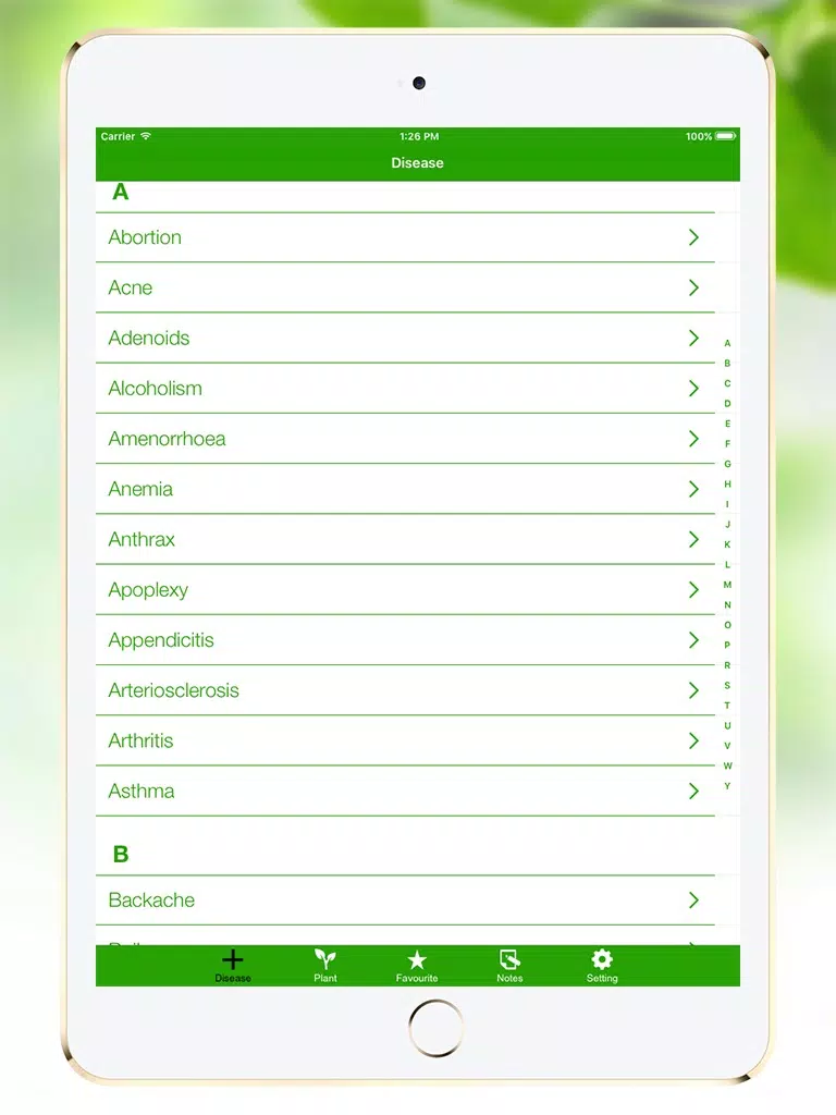Ref Guide for Ayurvedic Herb Instant Home Remedies iPad Screenshots
