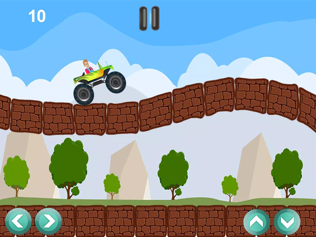 Monster Top Truck Stunts Free - Monster Truck Parking Simulator iPad  Screenshots