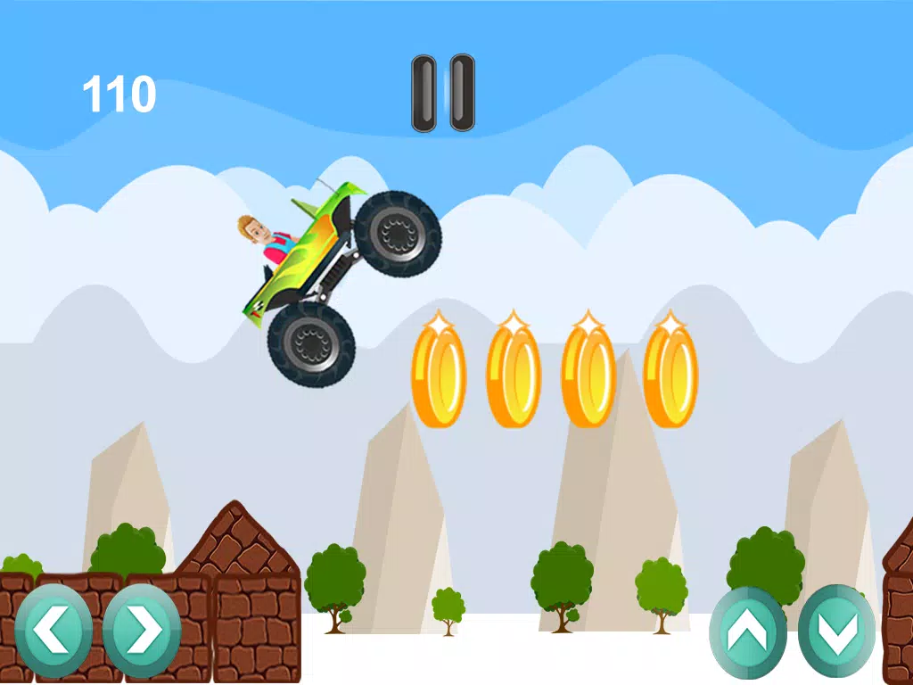 Monster Top Truck Stunts Free - Monster Truck Parking Simulator iPad  Screenshots