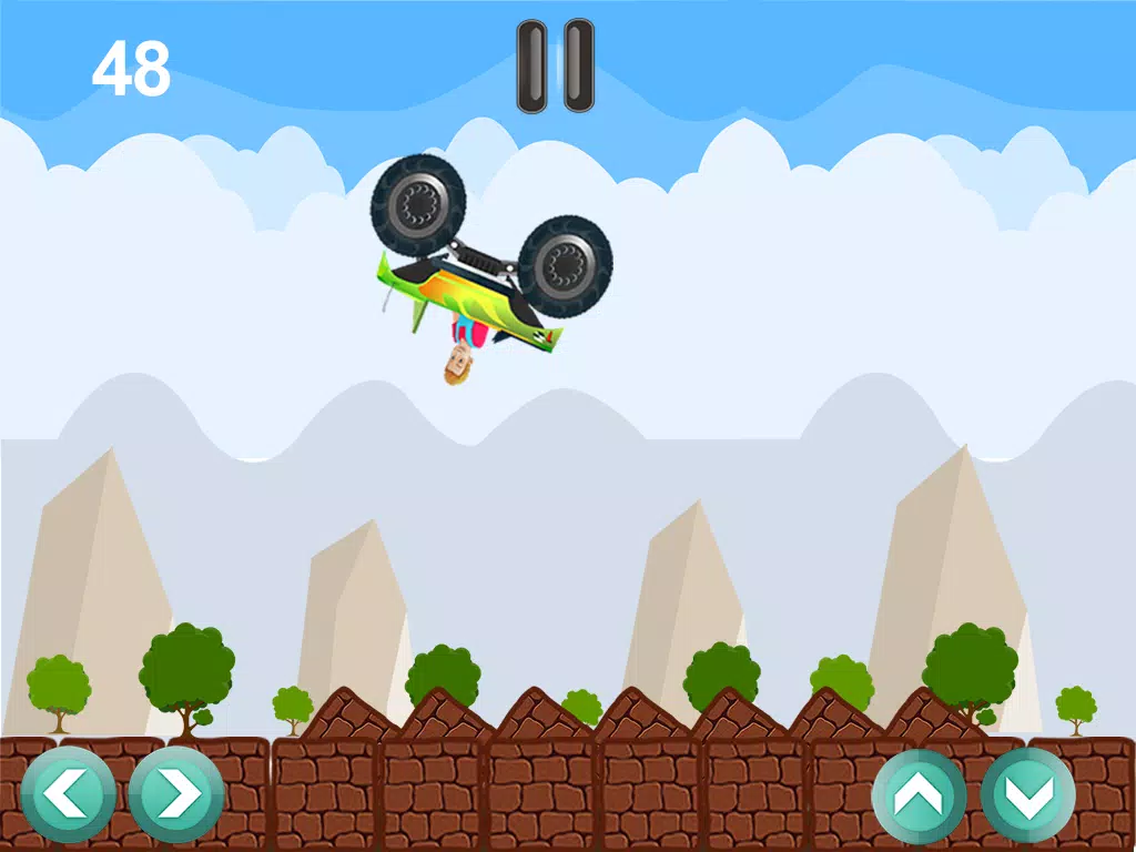 Monster Top Truck Stunts Free - Monster Truck Parking Simulator iPad  Screenshots