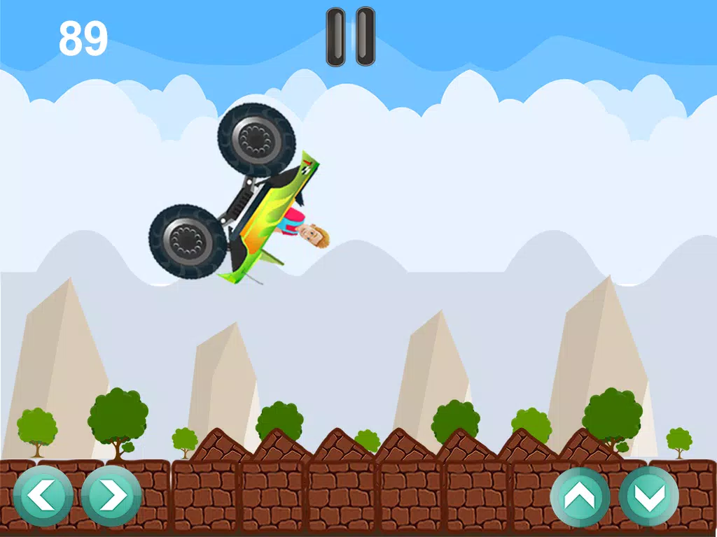Monster Top Truck Stunts Free - Monster Truck Parking Simulator iPad  Screenshots