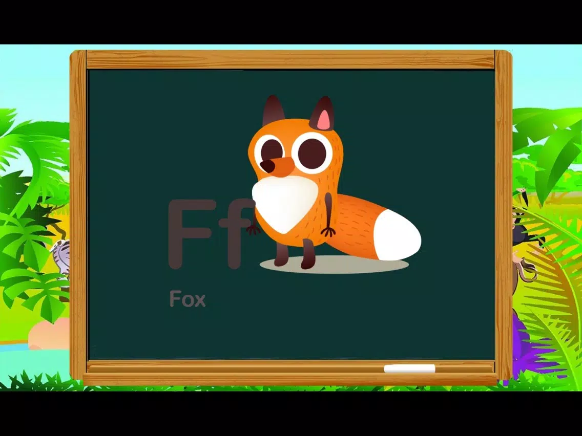 Kids ABC Vocabulary Free Game Animal Learn iPad Screenshots