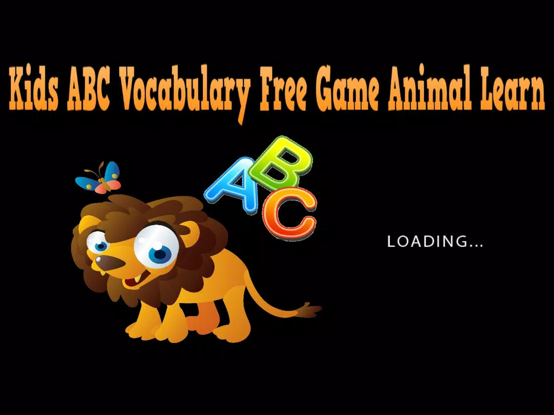 Kids ABC Vocabulary Free Game Animal Learn iPad Screenshots