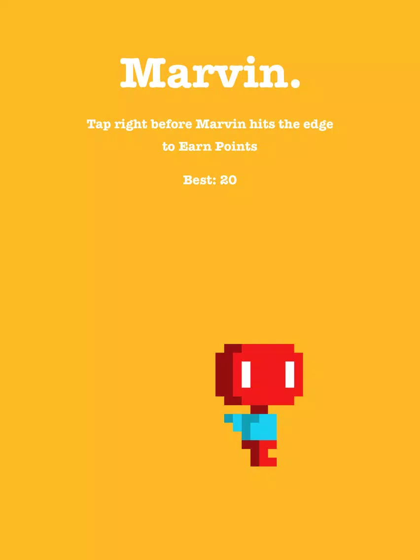 Tangkapan skrin Marvin. iPad 