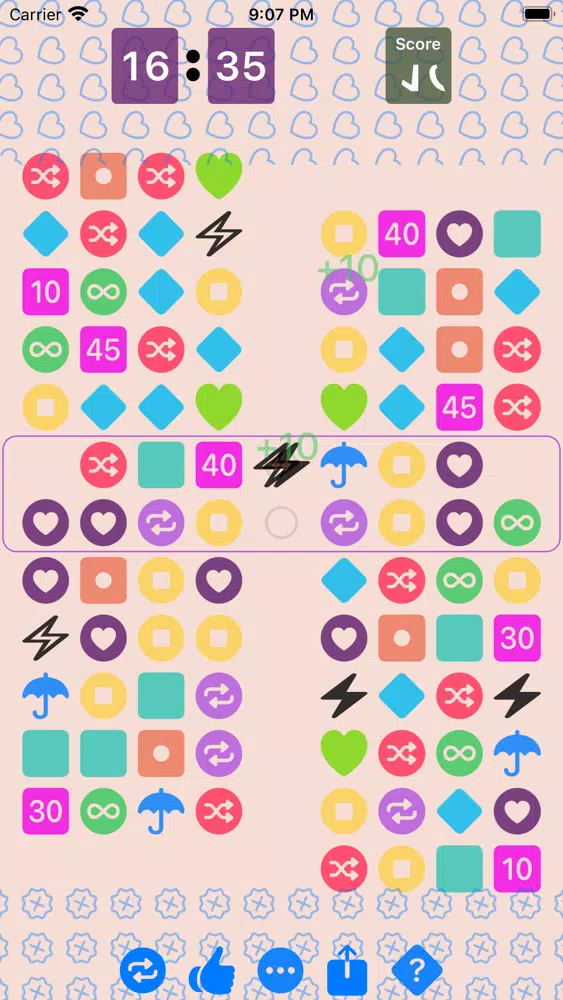 Tile Pairing Screenshots